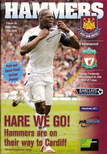 West Ham United FC v Liverpool FC